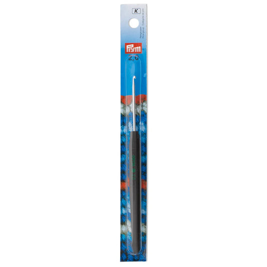 Agujas de ganchillo de aluminio con mango 14 cm PRYM
