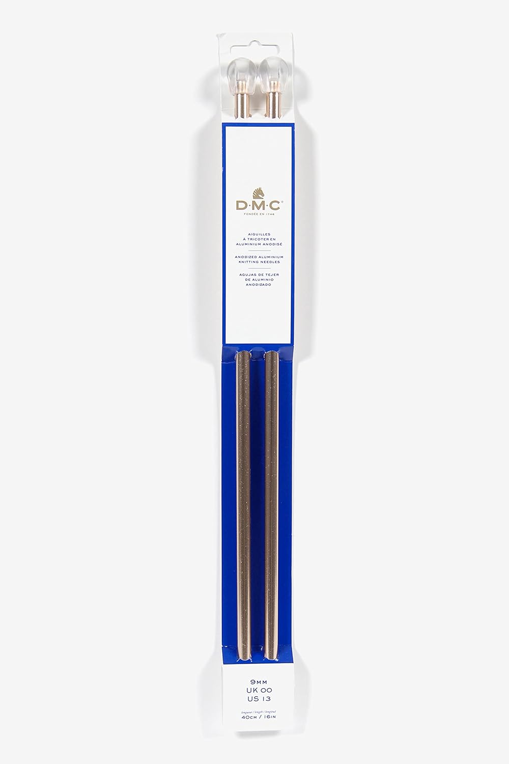 Agujas de tejer 40cm DMC Rose Gold