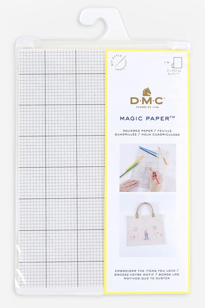 Hoja mágica cuadriculada para bordar "Magic Paper" DMC