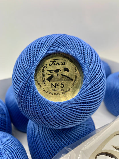 Perlé FINCA Nº 5 (3400) - 100% Puro Algodón Egipcio Mercerizado