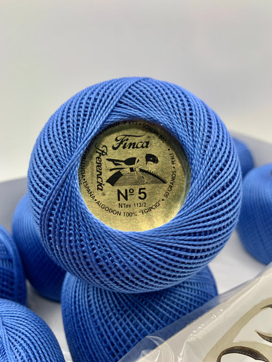Perlé FINCA Nº 5 (3400) - 100% Puro Algodón Egipcio Mercerizado