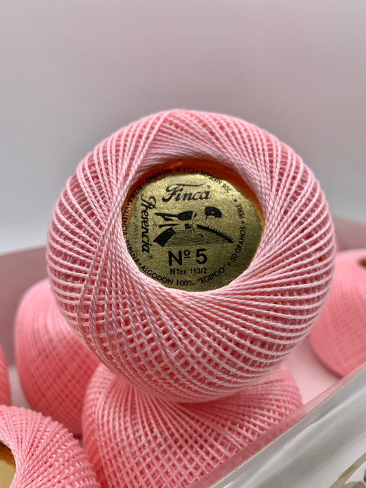 Perlé FINCA Nº 5 (1724) - 100% Puro Algodón Egipcio Mercerizado