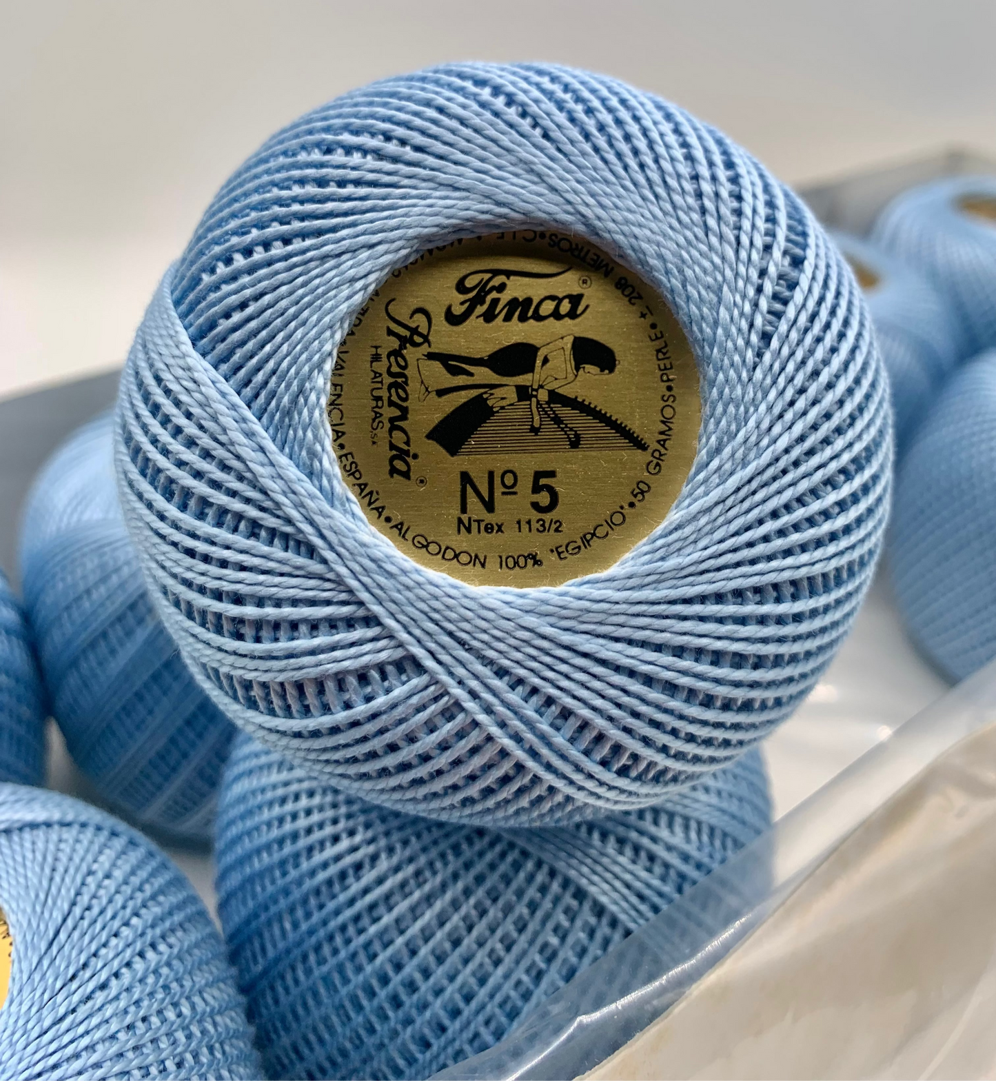 Perlé FINCA Nº 5 (36) - 100% Puro Algodón Egipcio Mercerizado