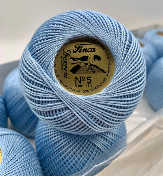 Perlé FINCA Nº 5 (36) - 100% Puro Algodón Egipcio Mercerizado