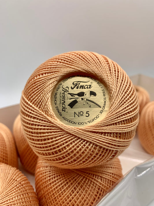 Perlé FINCA Nº 5 (31) - 100% Puro Algodón Egipcio Mercerizado