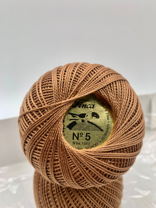 Perlé FINCA Nº 5 (33) - 100% Puro Algodón Egipcio Mercerizado