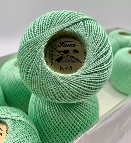 Perlé FINCA Nº 5 (51) - 100% Puro Algodón Egipcio Mercerizado