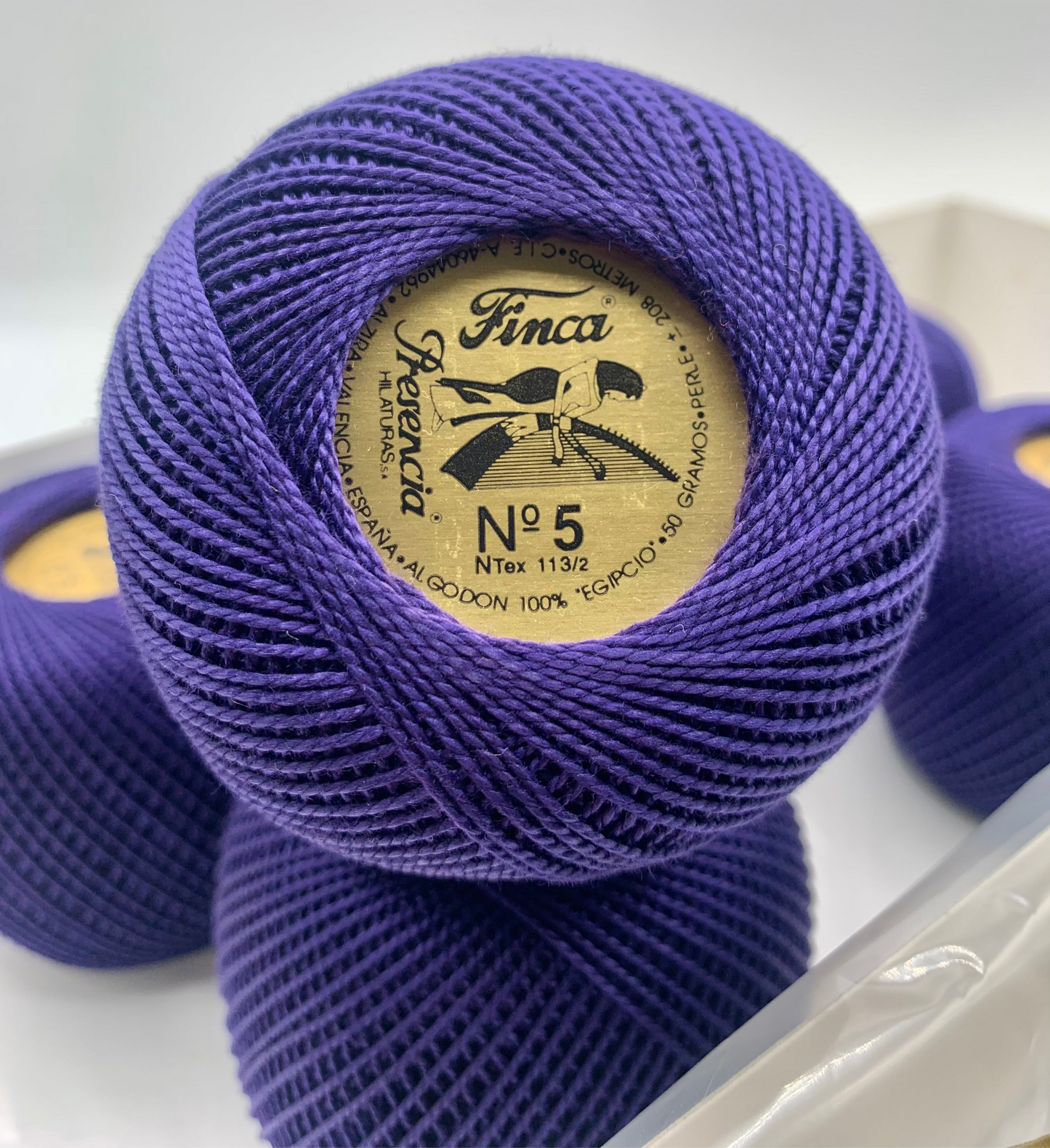 Perlé FINCA Nº 5 (39) - 100% Puro Algodón Egipcio Mercerizado
