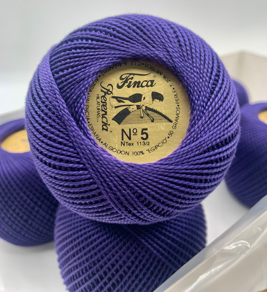 Perlé FINCA Nº 5 (39) - 100% Puro Algodón Egipcio Mercerizado