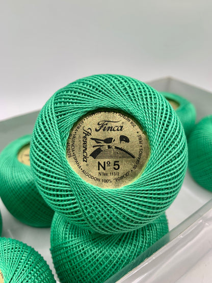 Perlé FINCA Nº 5 (4396) - 100% Puro Algodón Egipcio Mercerizado