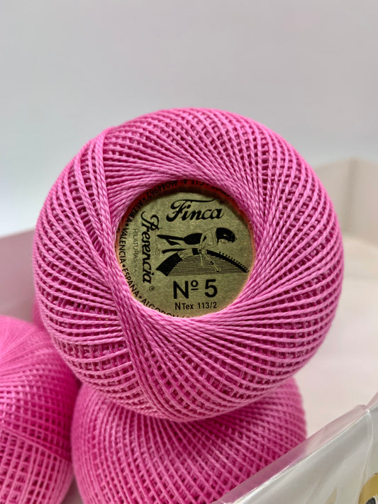 Perlé FINCA Nº 5 (2397) - 100% Puro Algodón Egipcio Mercerizado