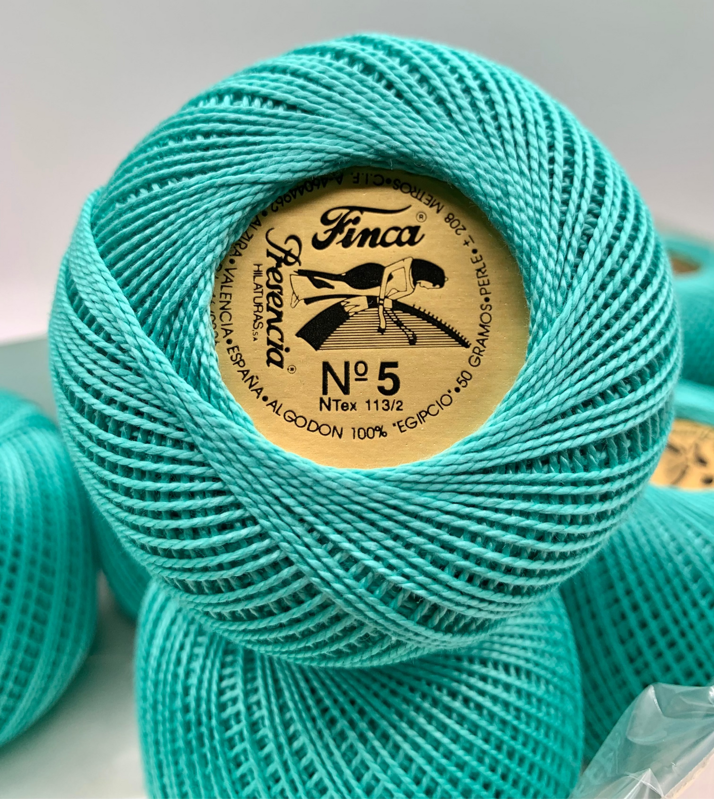 Perlé FINCA Nº 5 (46) - 100% Puro Algodón Egipcio Mercerizado