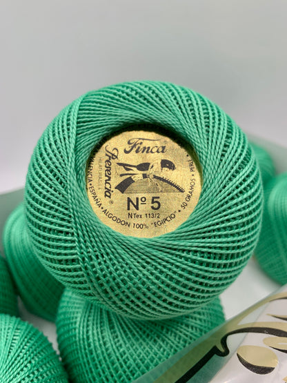 Perlé FINCA Nº 5 (4394) - 100% Puro Algodón Egipcio Mercerizado