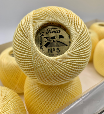 Perlé FINCA Nº 5 (1214) - 100% Puro Algodón Egipcio Mercerizado