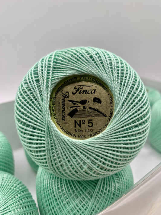 Perlé FINCA Nº 5 (4379) - 100% Puro Algodón Egipcio Mercerizado