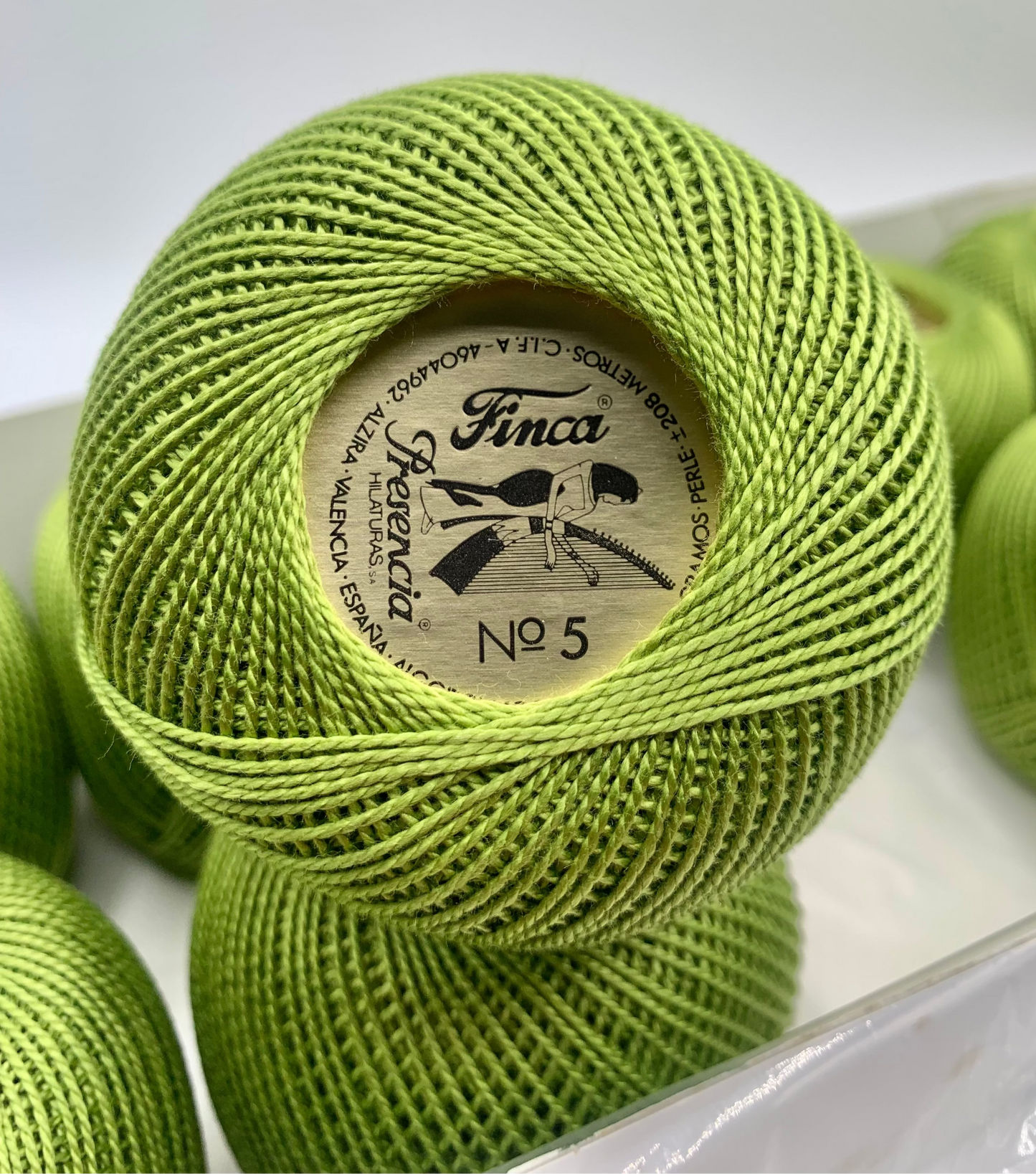 Perlé FINCA Nº 5 (25) - 100% Puro Algodón Egipcio Mercerizado