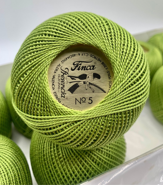 Perlé FINCA Nº 5 (25) - 100% Puro Algodón Egipcio Mercerizado