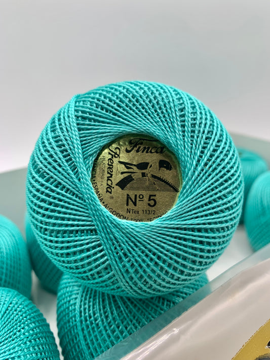 Perlé FINCA Nº 5 (4059) - 100% Puro Algodón Egipcio Mercerizado
