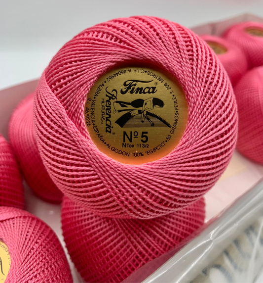 Perlé FINCA Nº 5 (14) - 100% Puro Algodón Egipcio Mercerizado