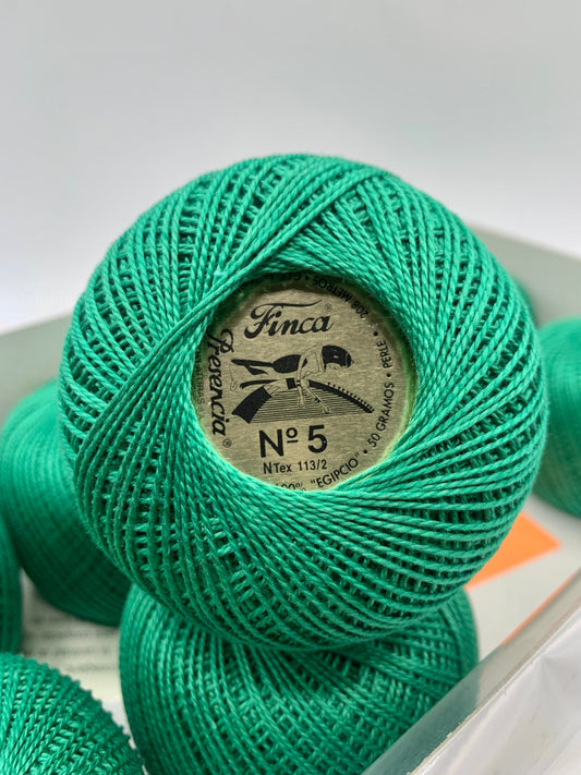 Perlé FINCA Nº 5 (4368) - 100% Puro Algodón Egipcio Mercerizado