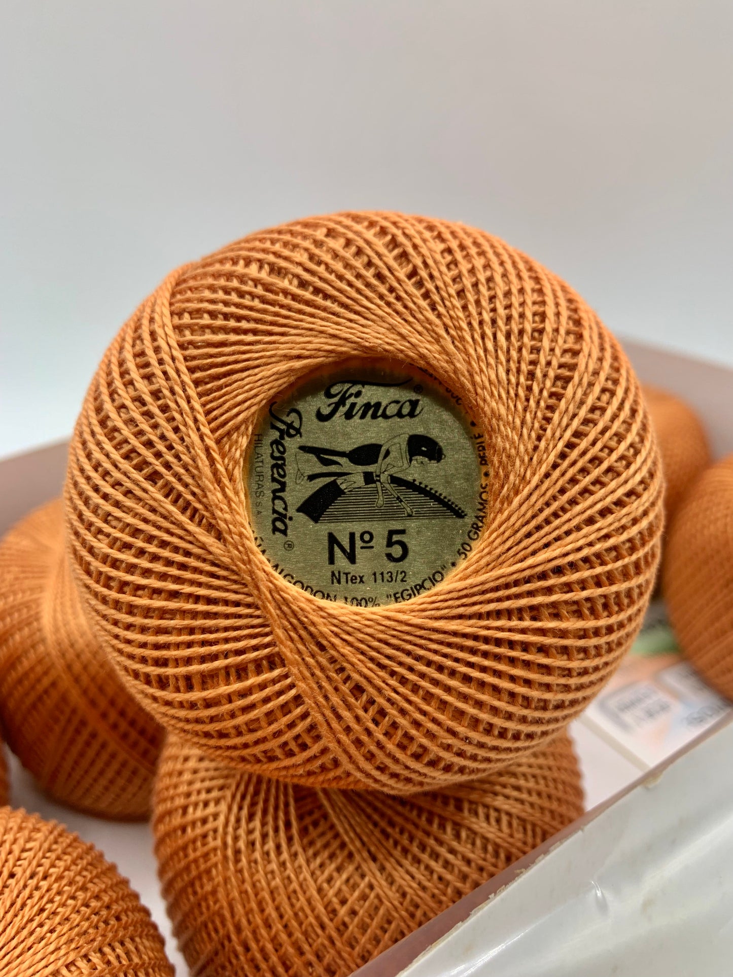 Perlé FINCA Nº 5 (7731) - 100% Puro Algodón Egipcio Mercerizado
