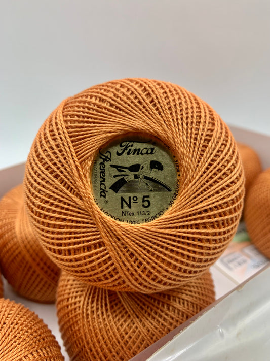 Perlé FINCA Nº 5 (7731) - 100% Puro Algodón Egipcio Mercerizado