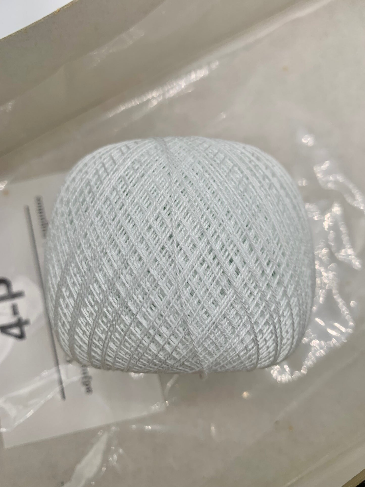 Perlé FINCA Nº 12 (BLANCO) - 100% Puro Algodón Egipcio Mercerizado