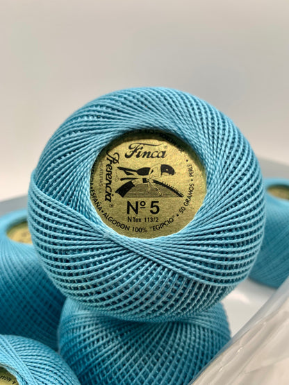 Perlé FINCA Nº 5 (3560) - 100% Puro Algodón Egipcio Mercerizado