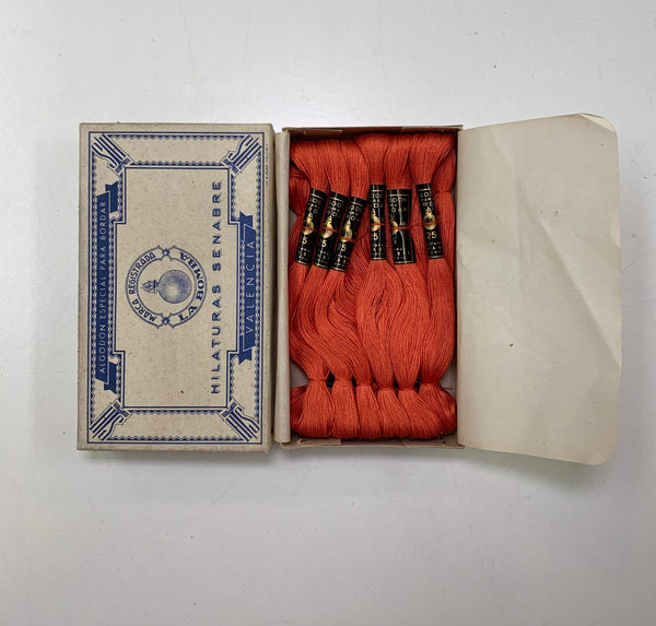 Caja de hilos Senabre color cobre (507) - 12uds