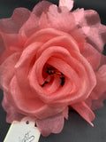 Flor de tela  color rosa