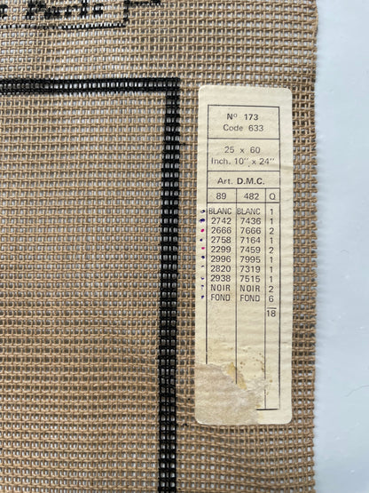 Petit point: "Mosquetero" Margot - CON HILOS