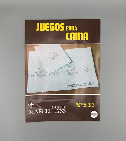 Juegos para cama Nº 533 "Ediciones MARCEL LYSS"