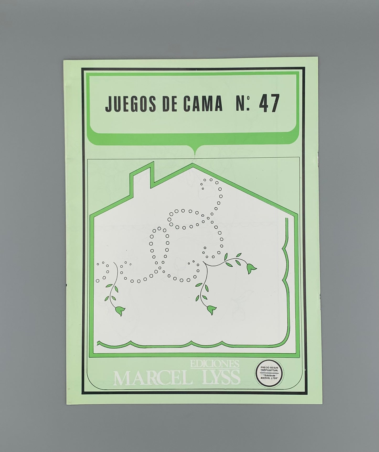 Juegos de cama Nº 47 "Ediciones MARCEL LYSS"