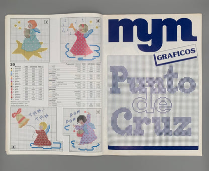 Revista "mym" (Muestras y motivos) Selección 4 - Punto de cruz infantil