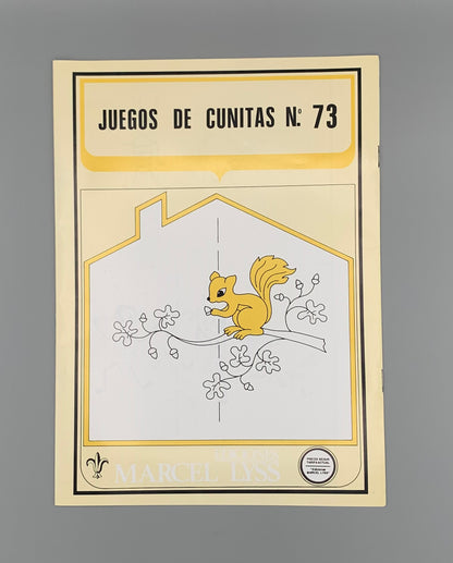 Juego de cunitas Nº 73 "Ediciones MARCEL LYSS"