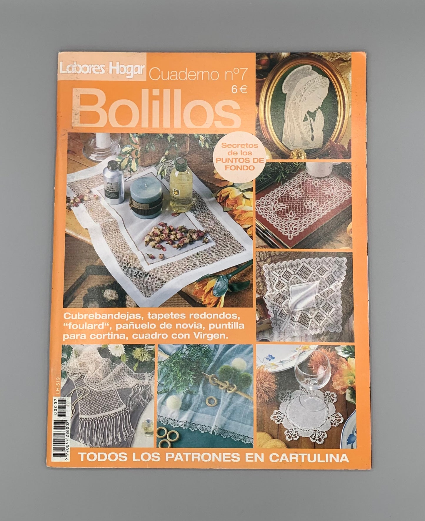 Revista "Labores del hogar" Bolillos - Cuaderno nº 7