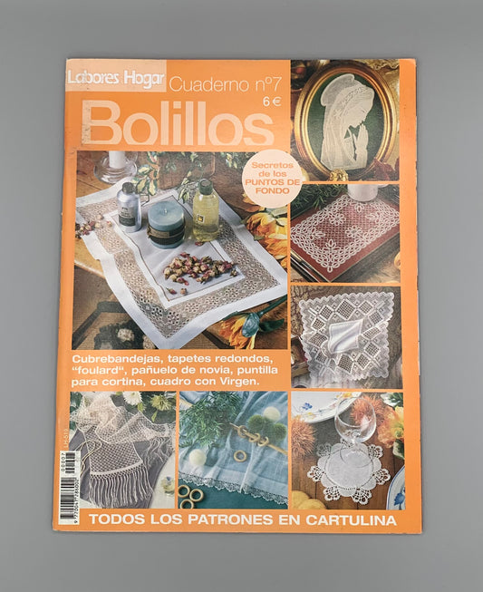 Revista "Labores del hogar" Bolillos - Cuaderno nº 7