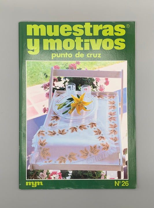 Revista "mym" (Muestras y motivos) Punto de cruz Nº 26