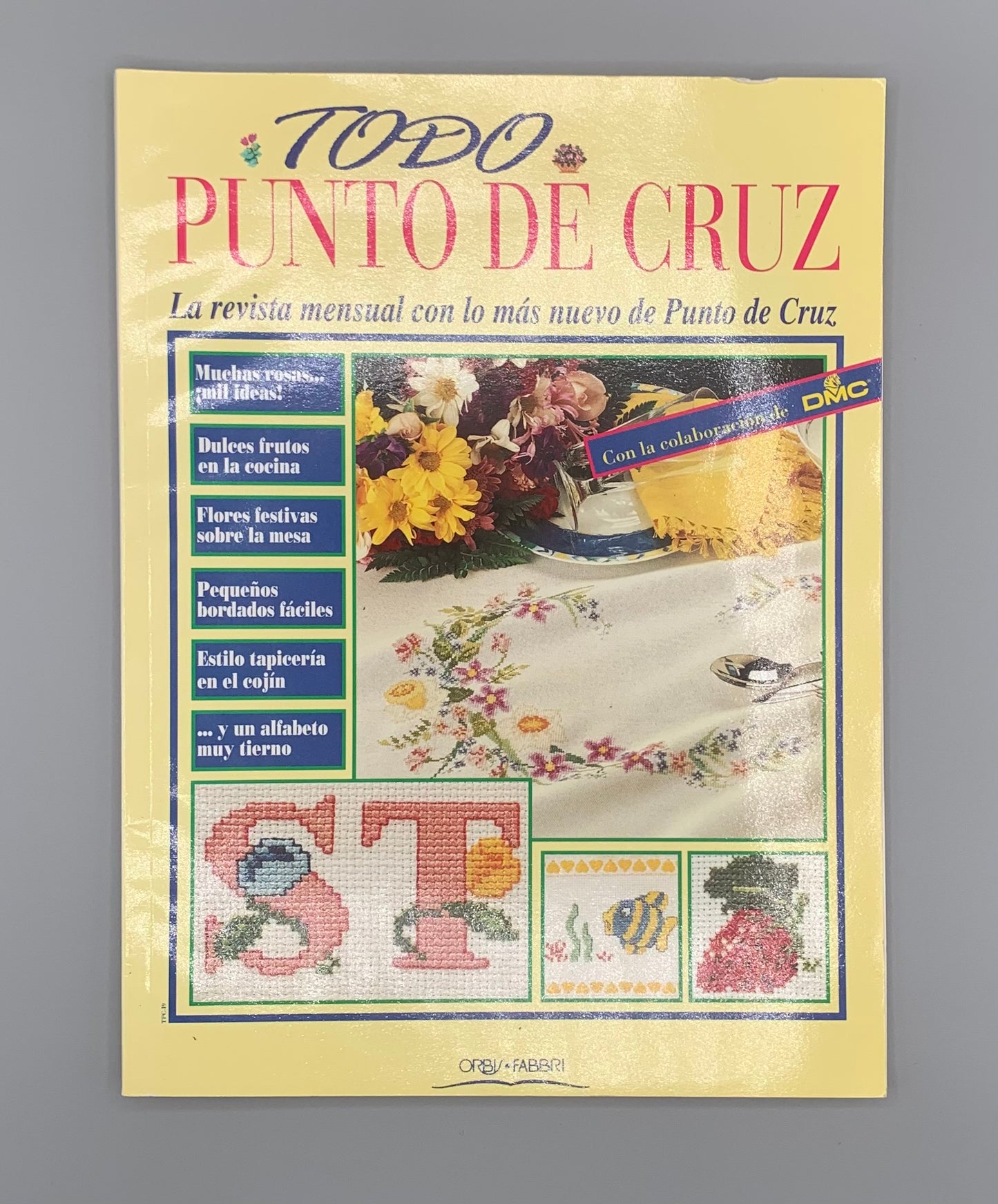 Revista "Todo PUNTO DE CRUZ" - Ediciones ORBIS