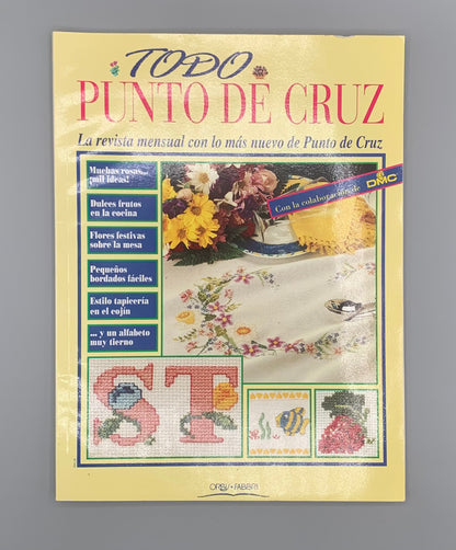 Revista "Todo PUNTO DE CRUZ" - Ediciones ORBIS