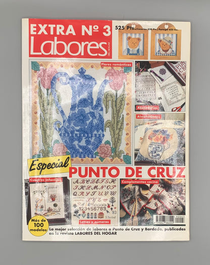 Revista "Labores del hogar" Especial Punto de cruz EXTRA Nº 3