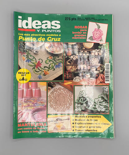 Revista "Ideas y puntos" Punto de cruz Nº 1 - Mayo 1994