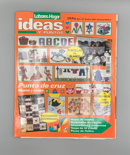 Revista "Labores del hogar" Ideas y puntos Nº 60 - Octubre 1999