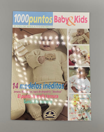 Revista "1000 puntos" Baby & kids - Punto de malla y ganchillo