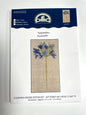 Kit de punto de cruz DMC 37x20cm - Agapanthus  hilos incluidos