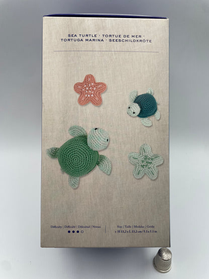 Kit amigurumi tortuga marina de DMC