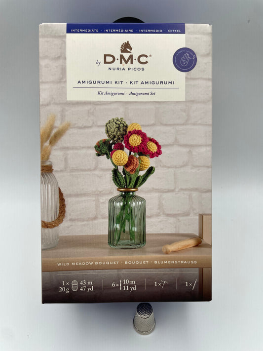 Kit amigurumi Bouquet de flores de DMC