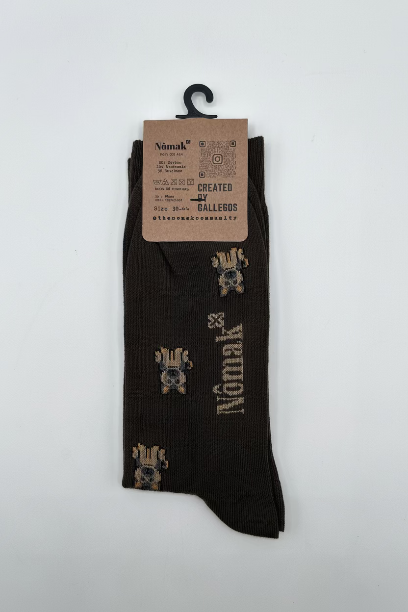 Calcetines de algodón "NÔMAK" WE SOCKS / Created By Gallegos
