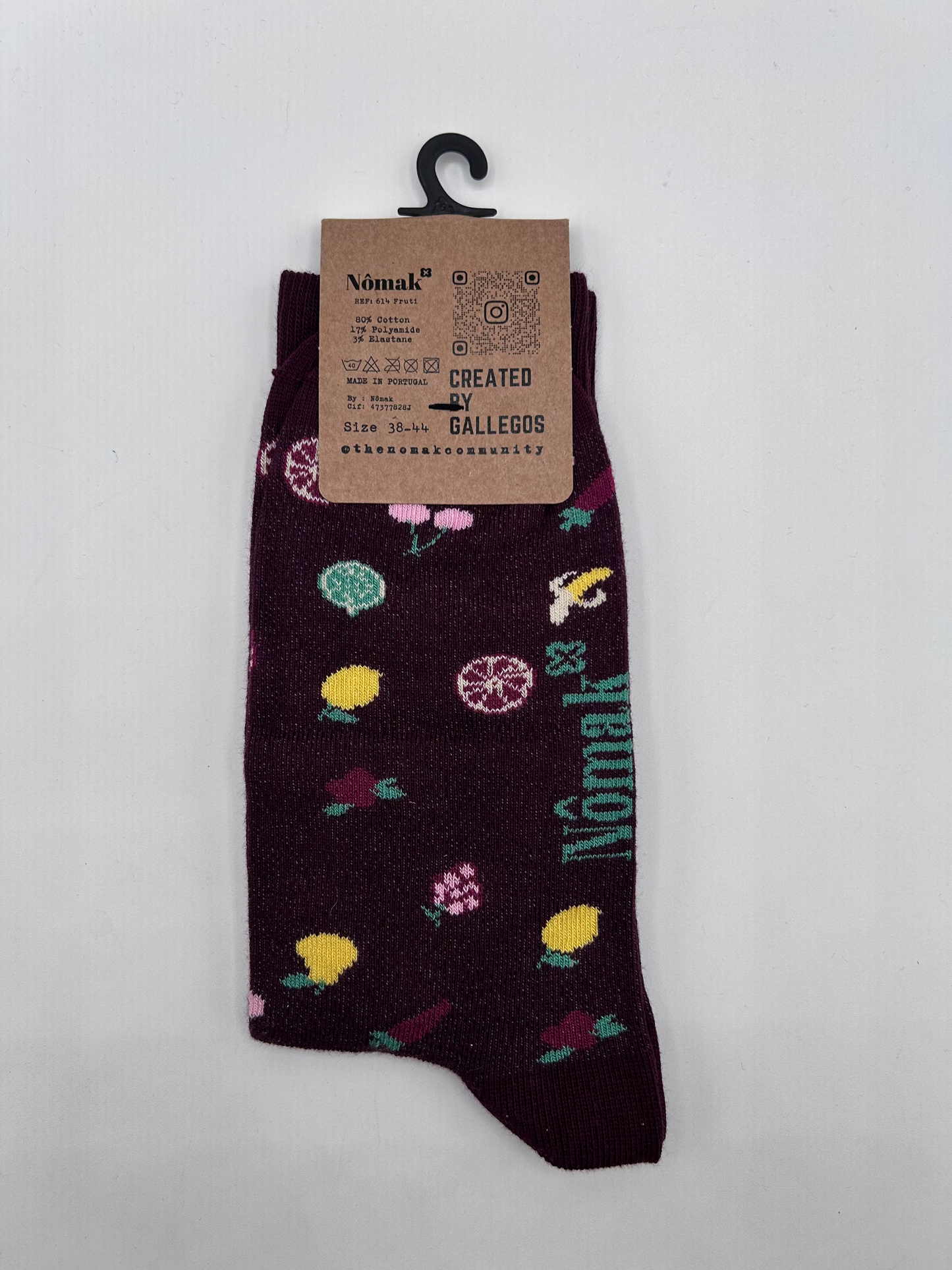Calcetines de algodón "NÔMAK" WE SOCKS / Created By Gallegos