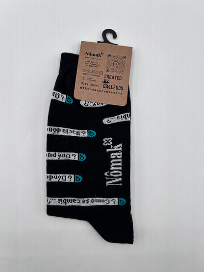 Calcetines de algodón "NÔMAK" WE SOCKS / Created By Gallegos